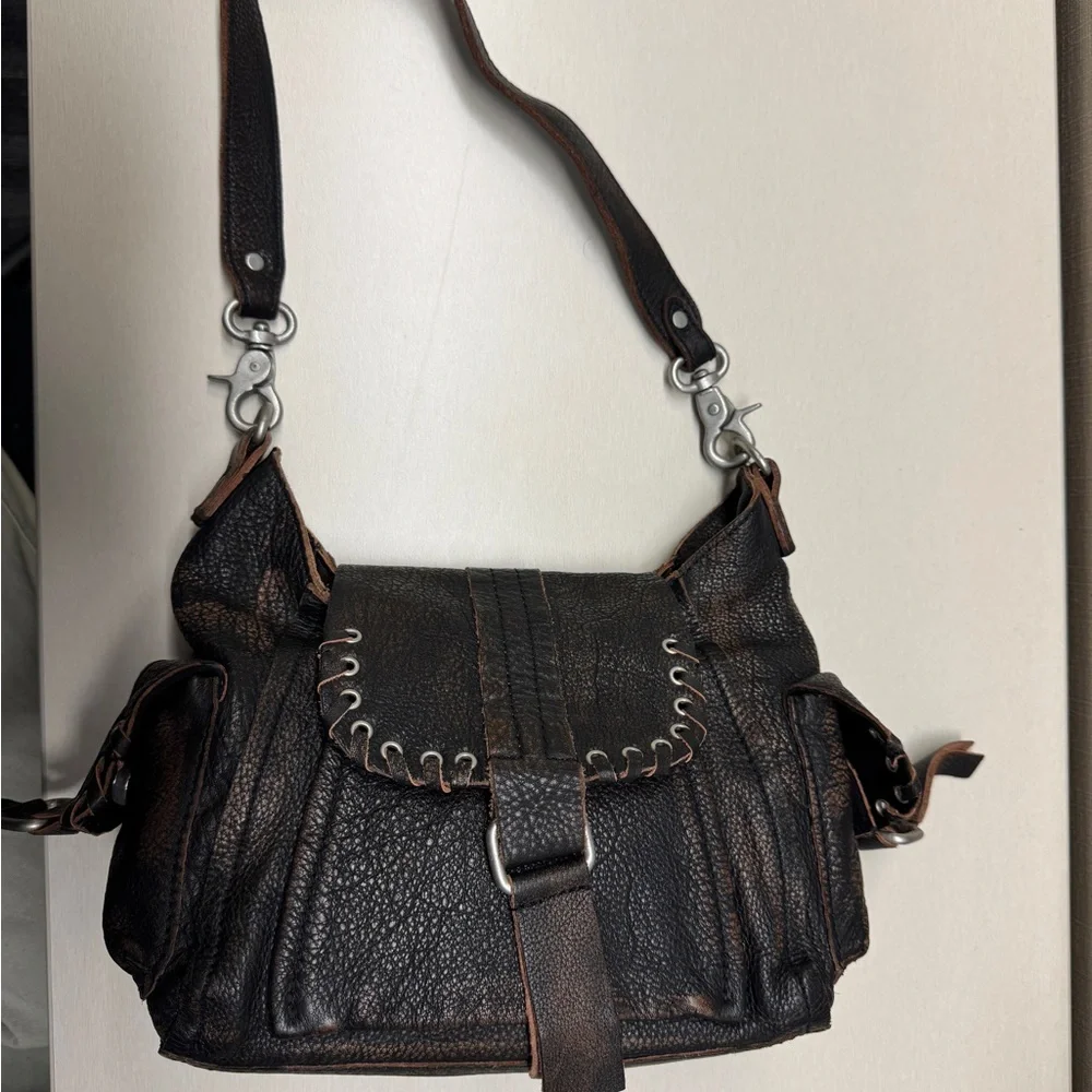 We The Free Baby Leigh Distressed Tote Bag - Picture 6 of 9